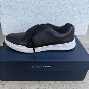 Cole Haan Men's Black and White Sneakers